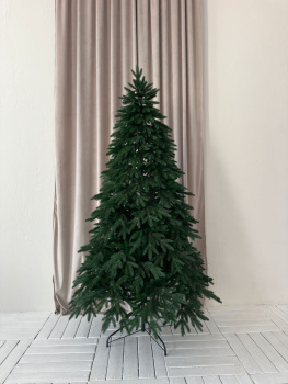 Елка  искусственная пластиковая "Томская" 2,1м литая *1