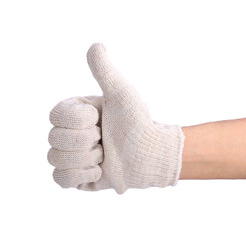 Перчатки ХБ б/покр 10кл (5 нитей) 40гр бел *10/300