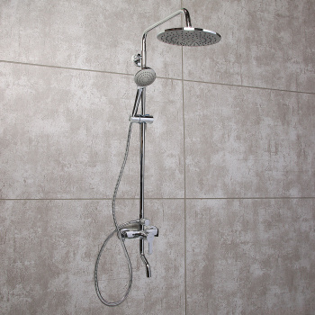 Система душевая с тропич. душем Milardo, Stripe STRSB1FM06 *1