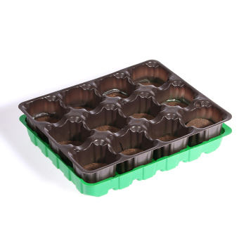 Набор для рассады с торфяными таблетками 41 мм, 12 ячеек Набор для рассады с торфяными таблетками 41 мм, 12 ячеек