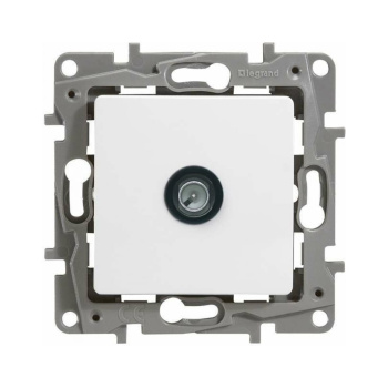 Механизм розетки "Etika" TV с топологией "звезда" 2дБ 0-2400 мГц бел. Leg 672251 *1