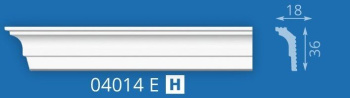 Плинтус потолочный "Формат" 04014Е 2.0м 18*36 (подх. для натяжного потолка) *180 (углы арт.БО528) Плинтус потолочный "Формат" 04014Е 2.0м 18*36 (подх. для натяжного потолка) *180 (углы арт.БО528)