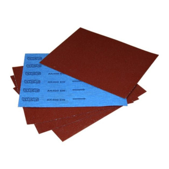 Шлифшкурка 170*240 зерно Р80/AK400EW электрокорунд водостойкая тканевая (10шт) Луга *1/13