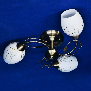 яяяЛюстра N0204/3  АВ  3*40W E27 220V  *1