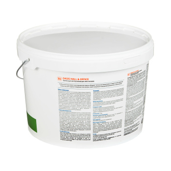 Краска акриловая 9 л для стен и потолков FINNCOLOR Oasis Hall&Office, белая база А, глубокоматовая
