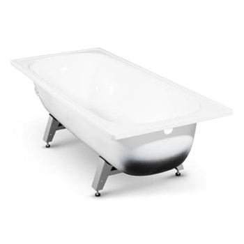 Ванна стальная 140*70*40 "ANTIKA" белая орхидея  + ножки OP-01200 (ВИЗ) *1