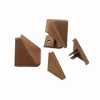 Комплект фурнитуры для плинтуса ГЕРДА, коричневый