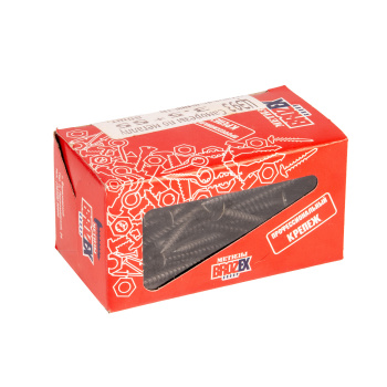 Саморезы по металлу BROZEX КОРОБКА 3,5*55 частая резьба (80шт) *10