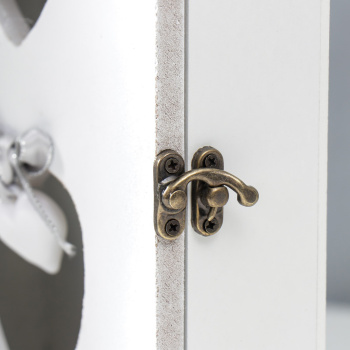 Ключница дерево "Два сердца" 21х26х7 см 2258977