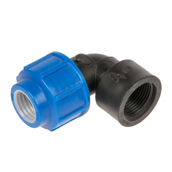 Угольник ПНД компрессия Ø 20х3/4" внутр. резьба *1/100