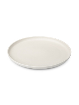 Тарелка фарфор. Domenik "Rock White" мелкая d26см DM8010 *6/24