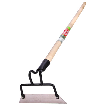 Тяпка нерж/сталь раб часть 200*80 с дер/полир чер "МОЛОДОСТЬ МОЯ" (1345-Ч) ЦИ   *1/5/72