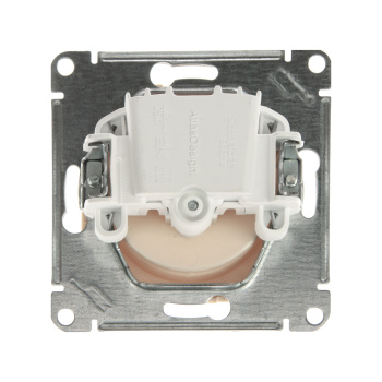 Механизм розетки 1-м СП ATLAS DESIGN без заземл. 16А беж. SchE ATN000241