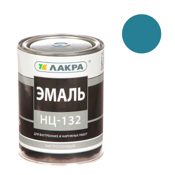 Эмаль Лакра НЦ-132, 0.7 кг, голубая