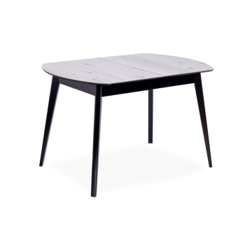 Стол раздв.АТЛАС-02 СТП 1200(+320)*800*h750мм Бискайская сосна+комплект ножек дерев.Черный *1