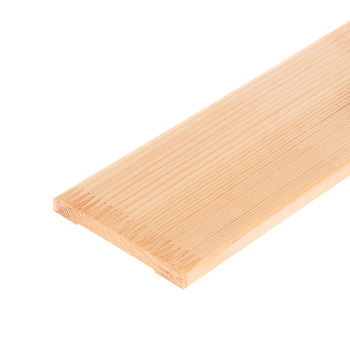Наличник 2.2 м, 90 мм, HOLZ, сращенный, бессучковый, гладкий, сорт экстра