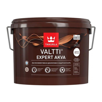 Антисептик для дерева 9 л Tikkurila  Valtti Expert Akva  рябина *1/44