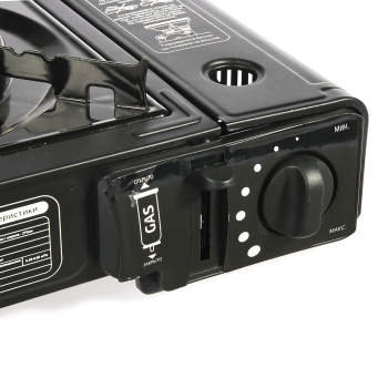 Плита газовая портативная, к баллону, с цанговым захватом 34х26х9см ЧИНГИСХАН