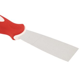 Шпатель малярный  40мм нержавеющая сталь ручка 2-х компонентная (арт.1203004) PQT *1/12/120