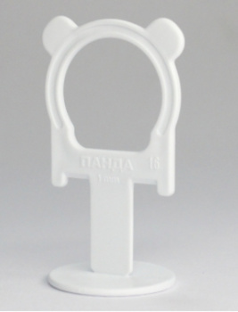 Система выравнивания плитки СВП зажим "Панда" 1,0мм (пакет 100шт) (арт.449-4100)