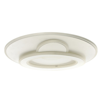 Светильник светодиодный акриловый 500мм 180W H2004 90W*2 white с пультом S=20м2 VERNER LIGHTING *1