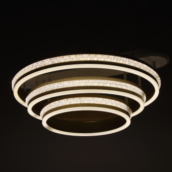 Люстра Verner Lighting YH540/3, 3000-6500 К, пульт д/у, белый/золото