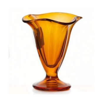 яяяВаза для мороженого ЭНЖОЙ ОРАНЖ 130 мм