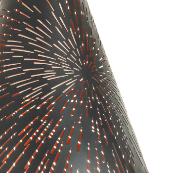 Люстра N5212/1H 1*40W  E27 (d-180; h-300/h800)  VERNER LIGHTING *1