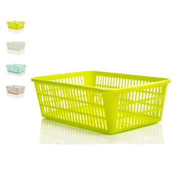 Корзина для хранения пластм. 300х195х95мм арт.332 ("Полимербыт") *1/35
