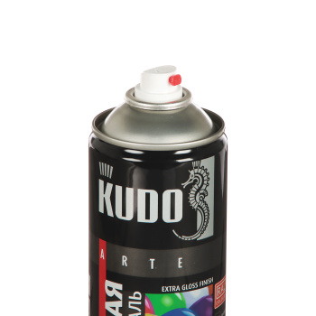 Эмаль-аэрозоль слоновая кость 520 мл RAL 1015 KUDO *1/12