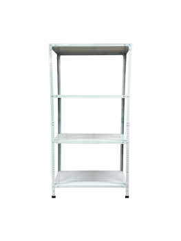 Стеллаж металл. "Steller" выс.1,75м, шир.0,9м, гл.0,4м, 4полки (мах нагр.на полку 100кг), Серый *1