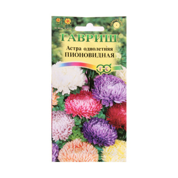Семена Астра Пионовидная смесь 0,3гр Гавриш *10/200