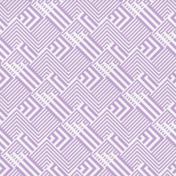 Коврик для ванной ПВХ шир. 65см х12м "V-line"Фотопечать 7107-geometry-purple "Геометрия лиловая" *12