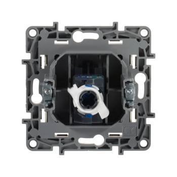 Механизм розетки информ. 1-м СП Etika RJ45 CAT.5 UTP сл. кость Leg 672341