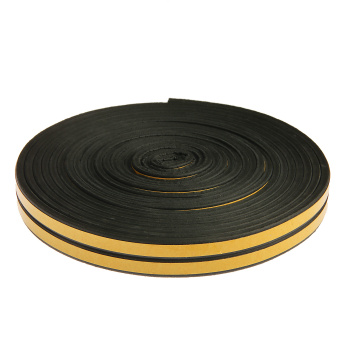 Уплотнитель 10 м TYTAN, 9х4 мм, для окон и дверей, профиль E, черный