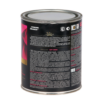 Краска акриловая для стен и потолков 0,9 л PARADE DELUXE Brilliant моющаяся полуматовая База А *1/6