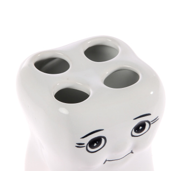 Стакан керамич. "Зуб" (г.Киров) *1  *1