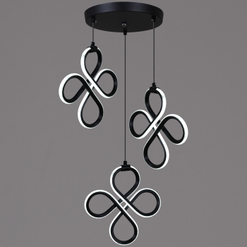 Люстра 05670-0.9-03 BK LED 60W S=12м2 *1 Люстра 05670-0.9-03 BK LED 60W S=12м2 *1