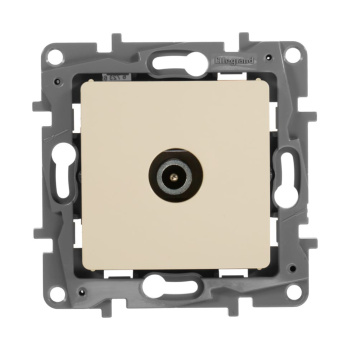 Механизм розетки TV СП Etika оконечная 5дБ сл. кость Leg 672365