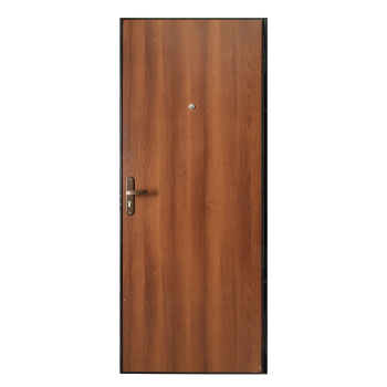 Дверь входная 2050х960х50 мм ПРОМЕТ Спец, правая, медный антик/итальянский орех