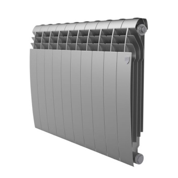 Радиатор биметаллический 10 секций Royal Thermo BiLiner, 500 мм, серый