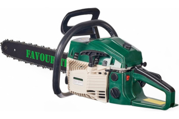 Пила цепная бензиновая 2Т 2,7л.с 45см3 шина45см цепь72зв. шаг0,325 паз1,5мм GC 2200/18 Favourite*1/2