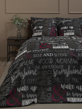 Постельное белье 1,5сп макосатин 24731 Morning Amore Mio, наволочки 70*70 - 2шт *1