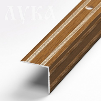 Порог-угол внешний 20х20х900 мм Лука ПУ 05, орех