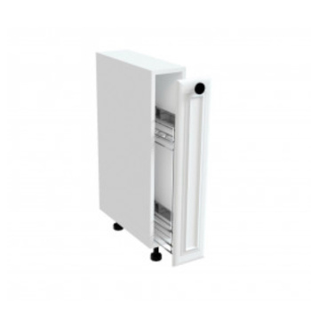 Стол открытый под бутылочницу 150х850х600 мм ГЕРДА, белый