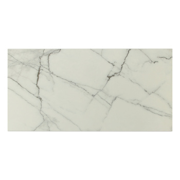 Керамогранит 2.16 м² JF12125, 1200x600x9 мм, полированный, белый мрамор