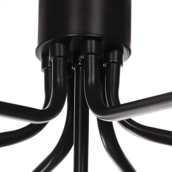 Люстра N5126/7 COFFEE+FGD Е27 1*40Вт ( h=510;d=770) VERNER LIGHTING *1