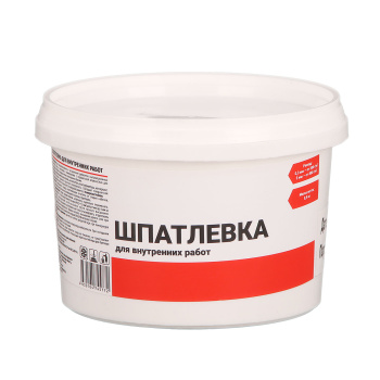 Шпатлевка акриловая для внутренних работ 0.9 кг Первая цена