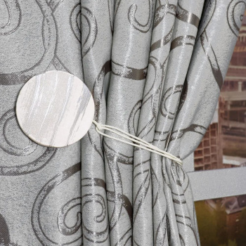 Подхват для штор магнит MI M24 белый Ajur *1