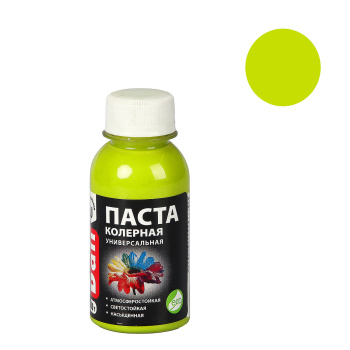 Колер паста лайм 0,1 кг ДАЛИ *848